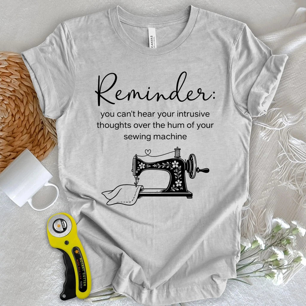 Sewing Machine Therapy T-shirt