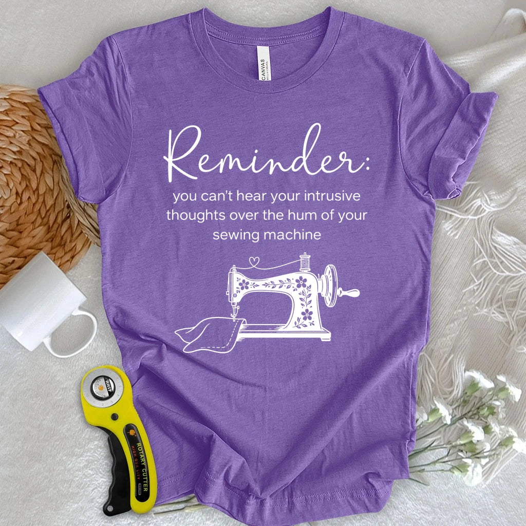 Sewing Machine Therapy T-shirt