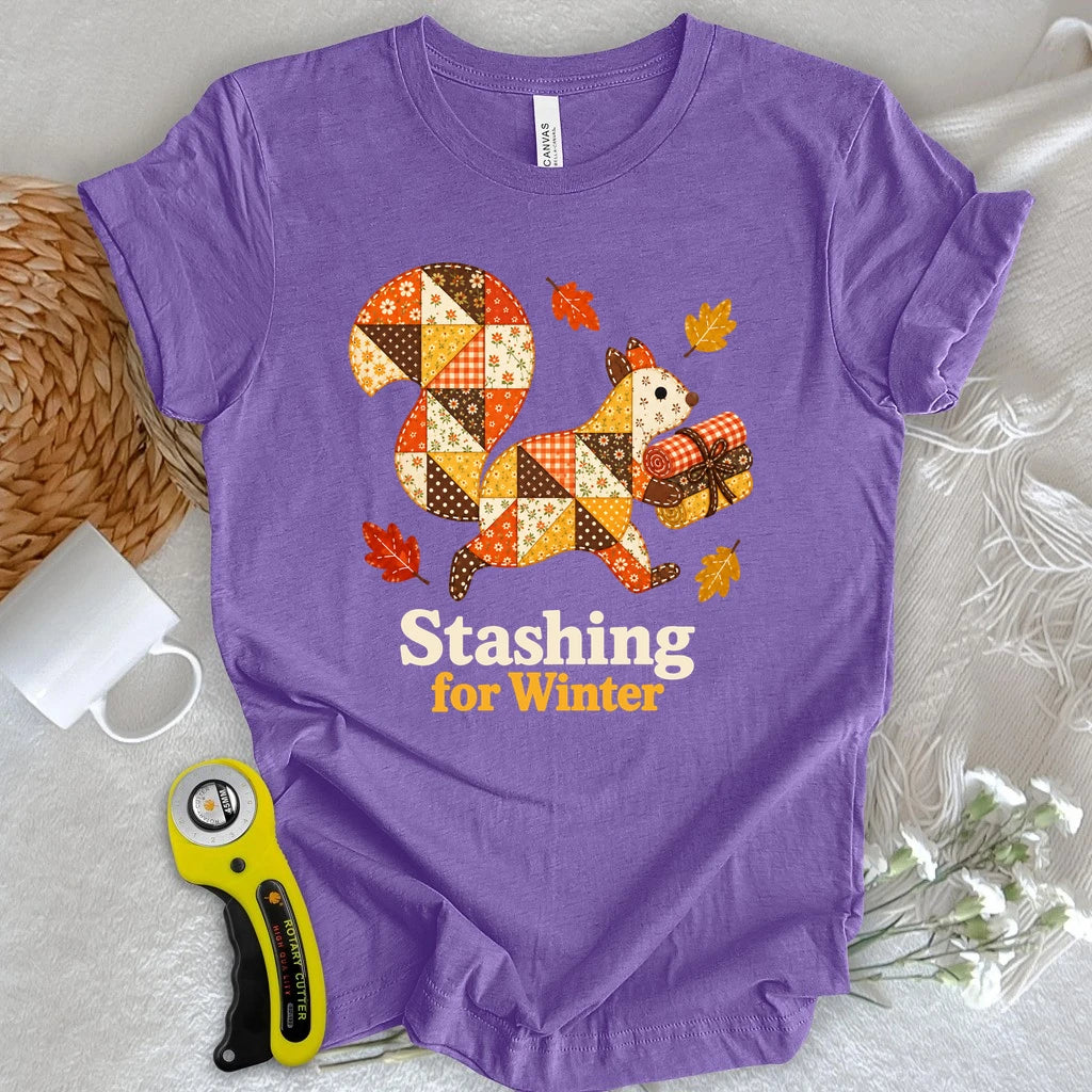 Stashing for Winter T-shirt