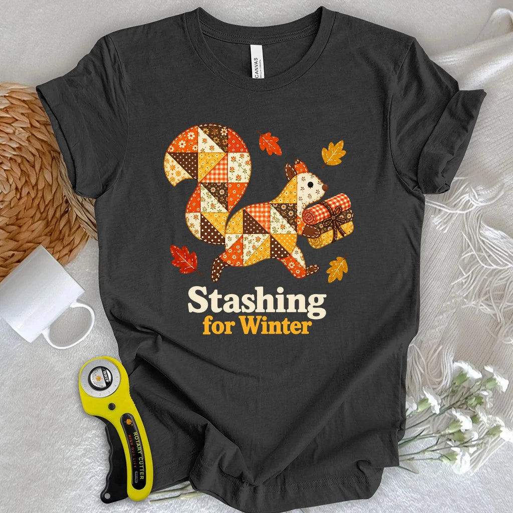 Stashing for Winter T-shirt