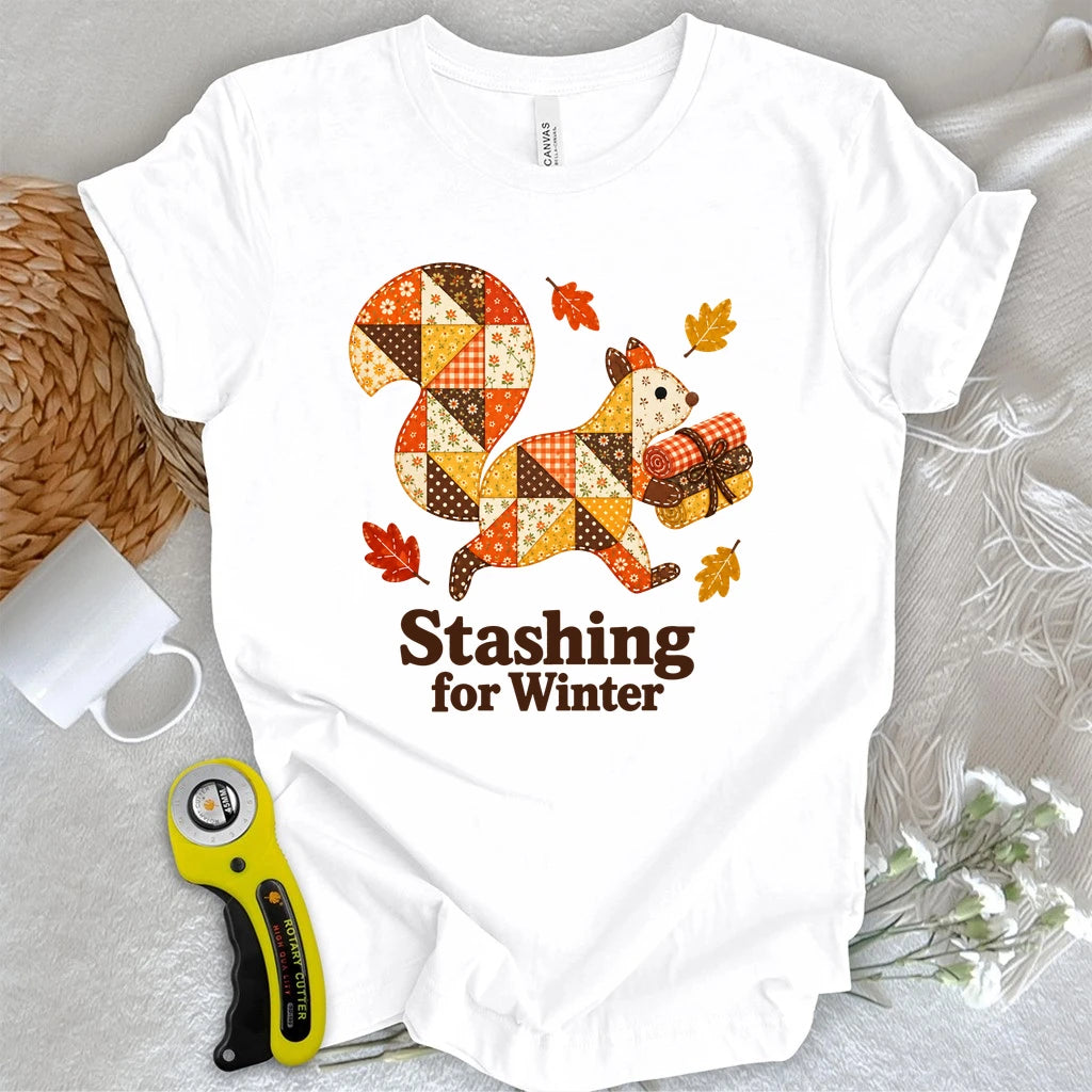 Stashing for Winter T-shirt