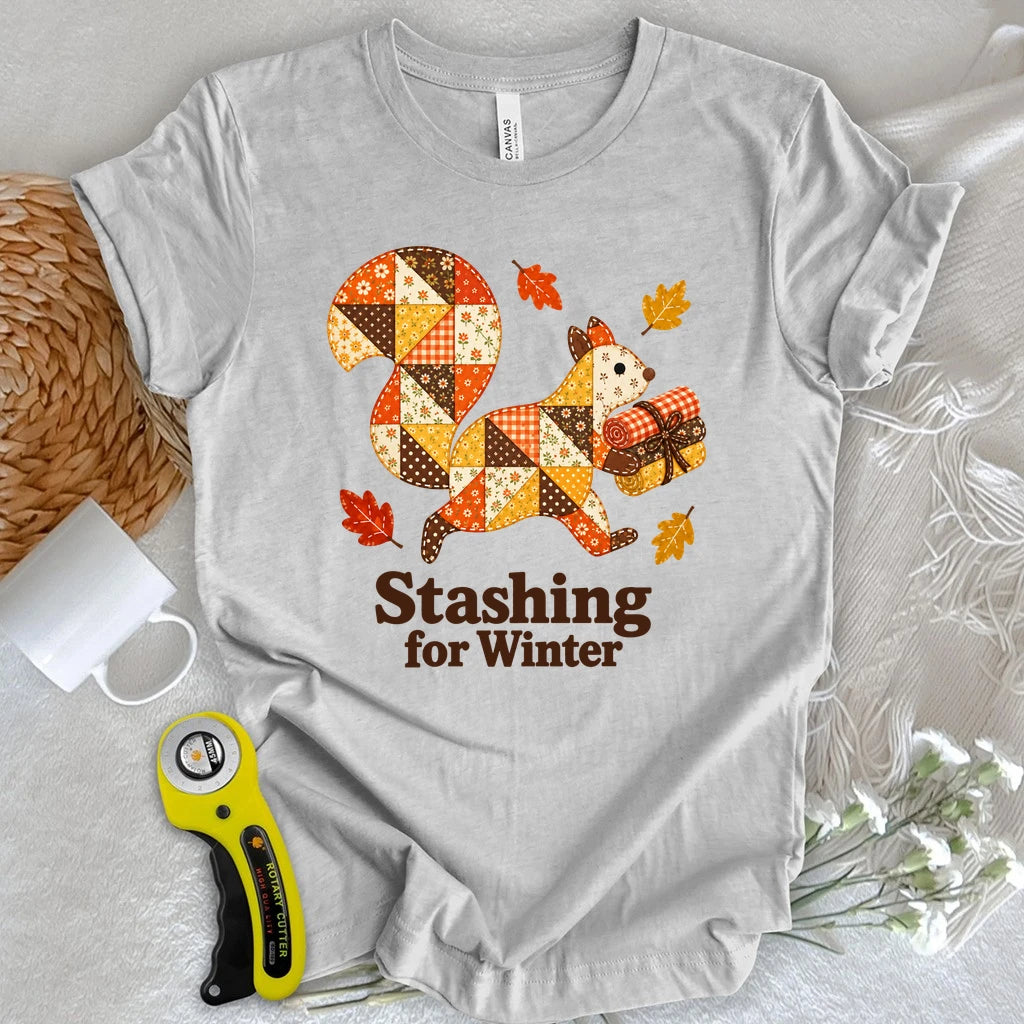 Stashing for Winter T-shirt