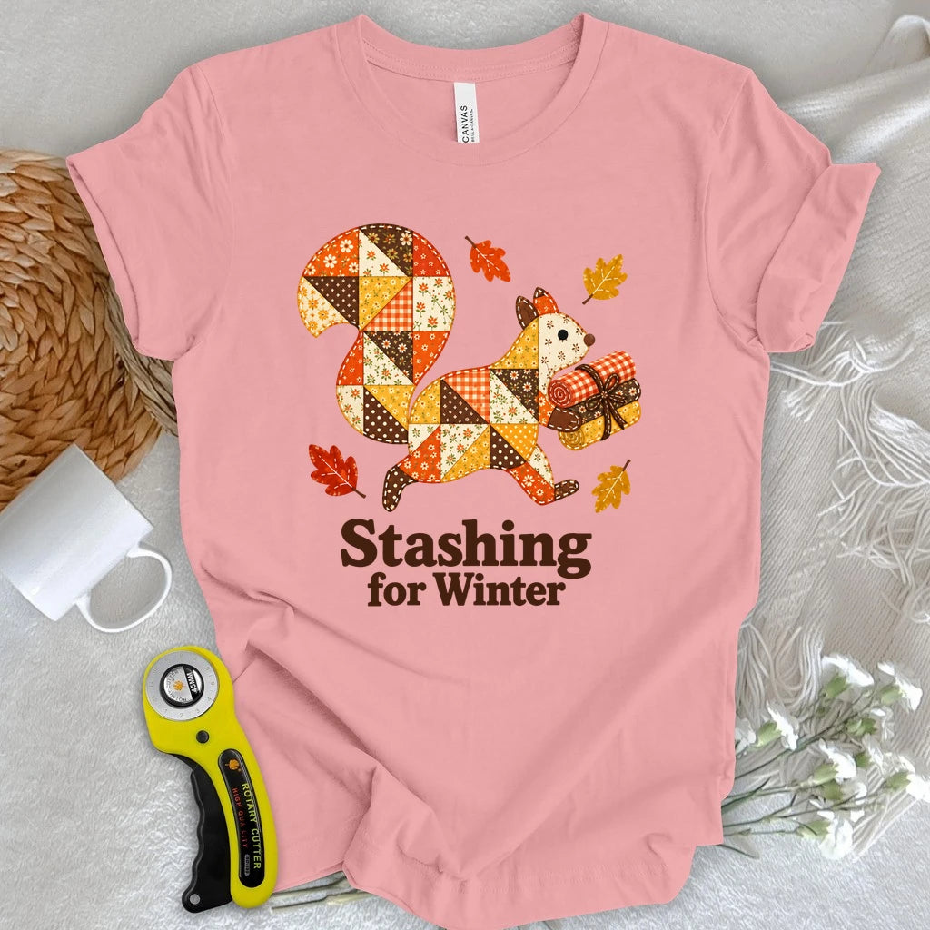 Stashing for Winter T-shirt