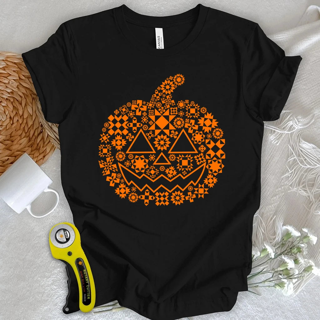 Star Block Pumpkin T-shirt