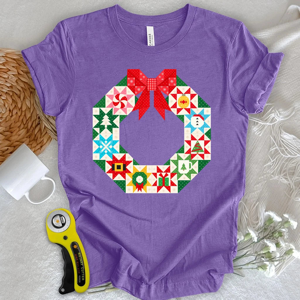 A Wreath of Christmas Wishes T-shirt