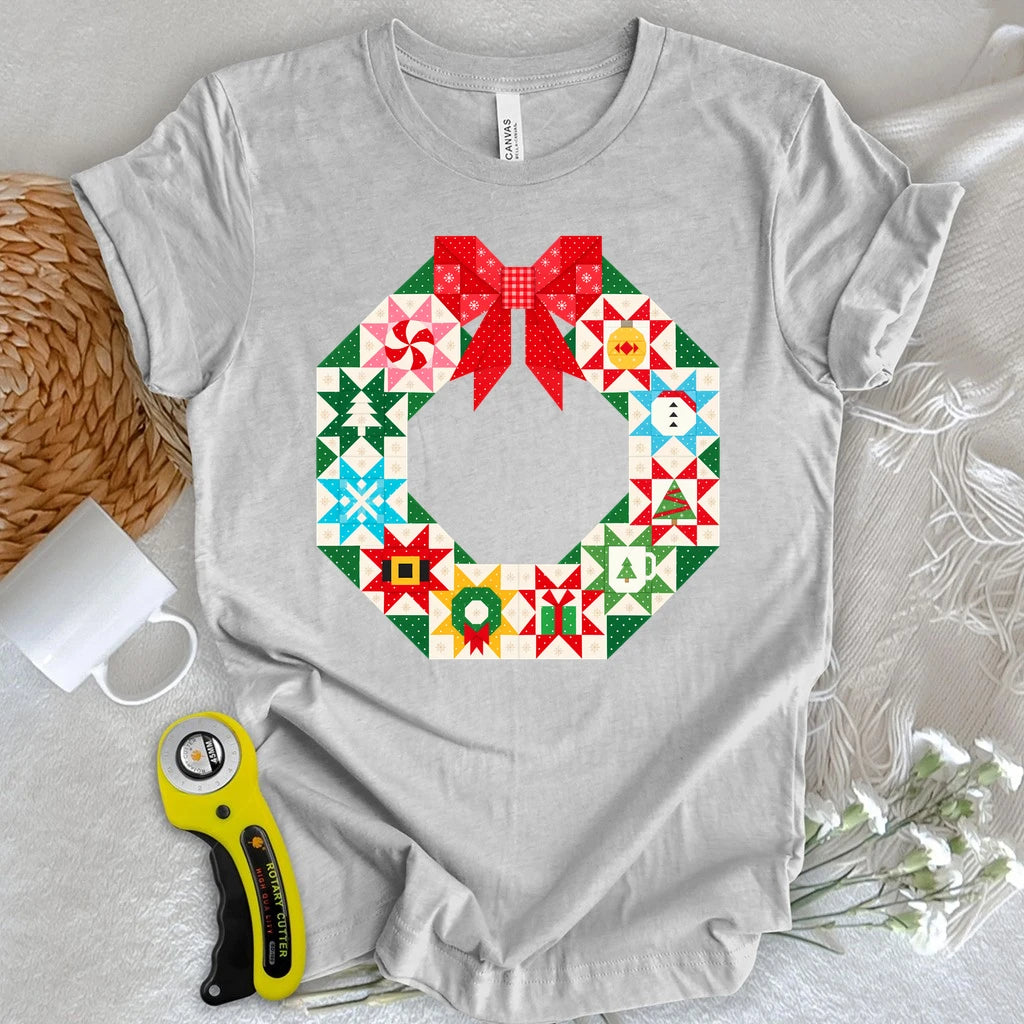 A Wreath of Christmas Wishes T-shirt