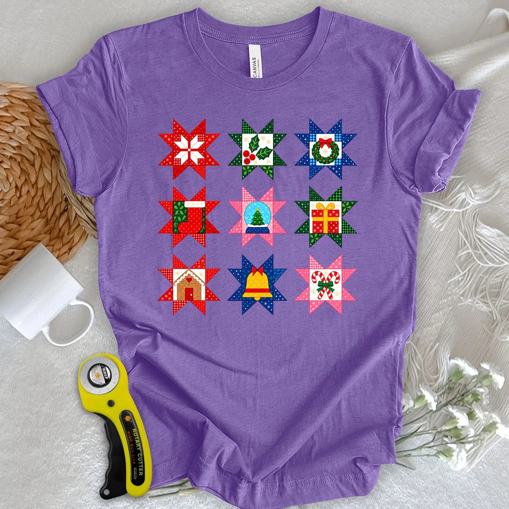 Festive Quilt Star T-shirt