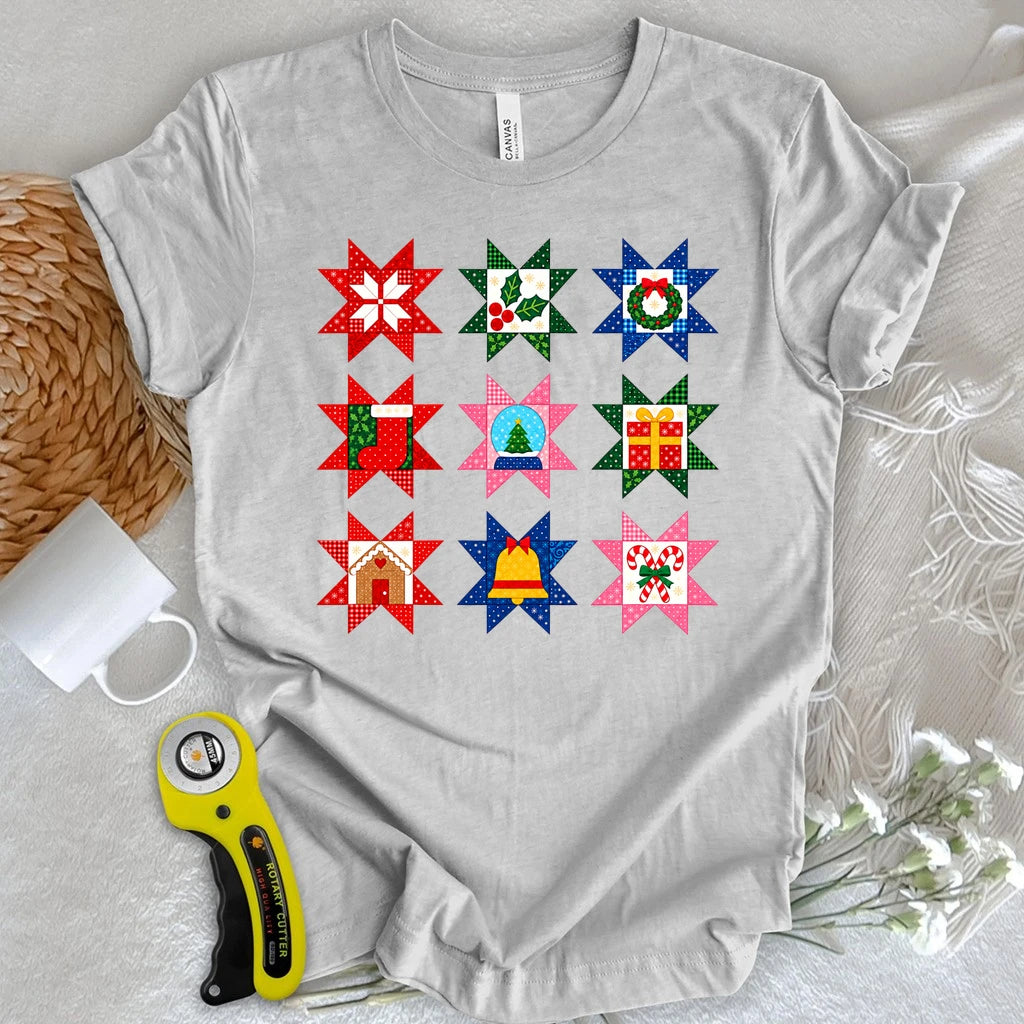 Festive Quilt Star T-shirt
