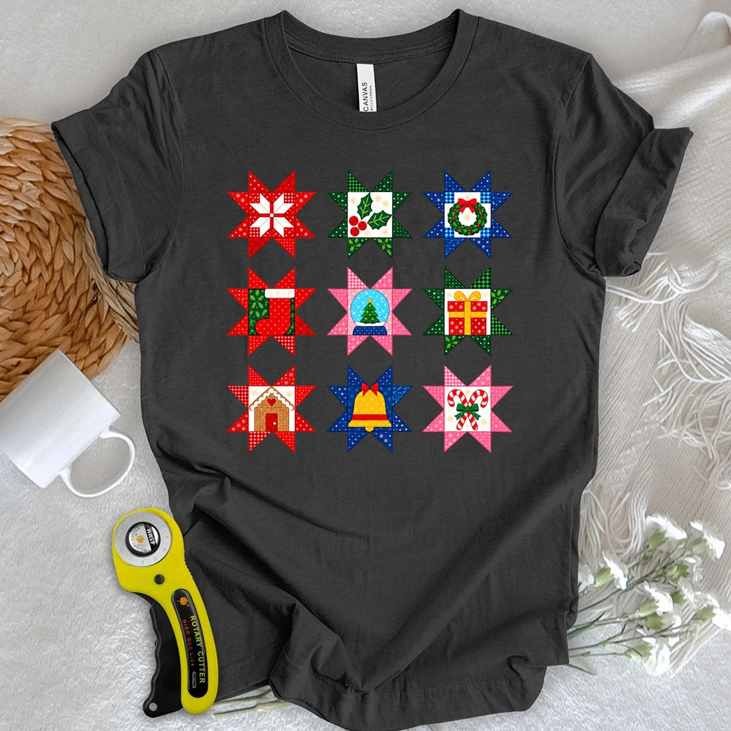 Festive Quilt Star T-shirt