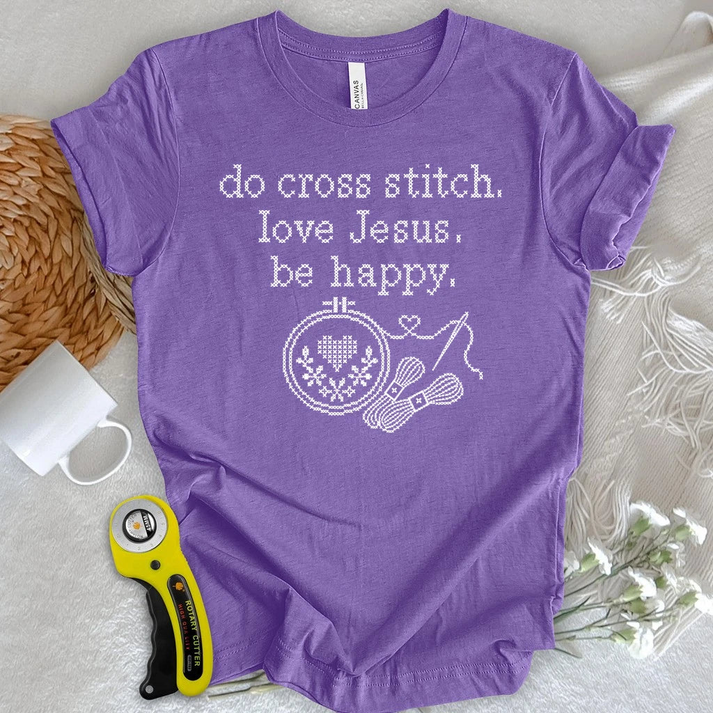 Cross Stitch Simple Joys T-shirt