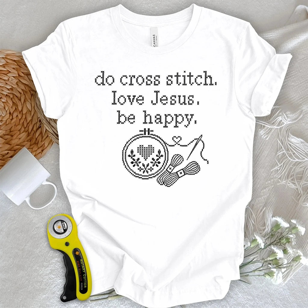 Cross Stitch Simple Joys T-shirt