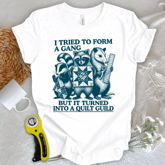 The Quilt Guild Gang T-shirt