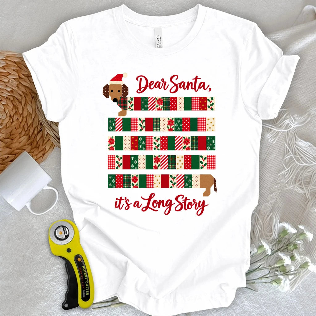 Dachshund Christmas Story T-shirt