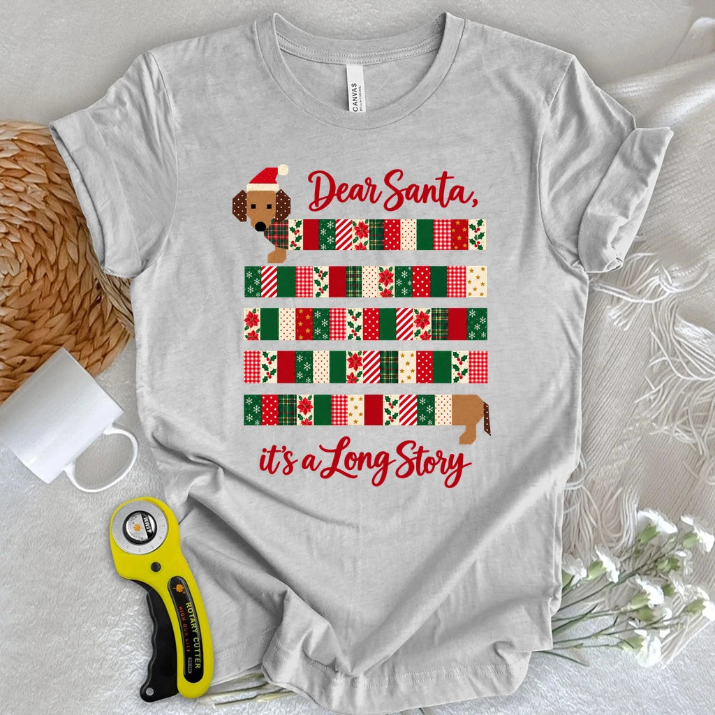 Dachshund Christmas Story T-shirt