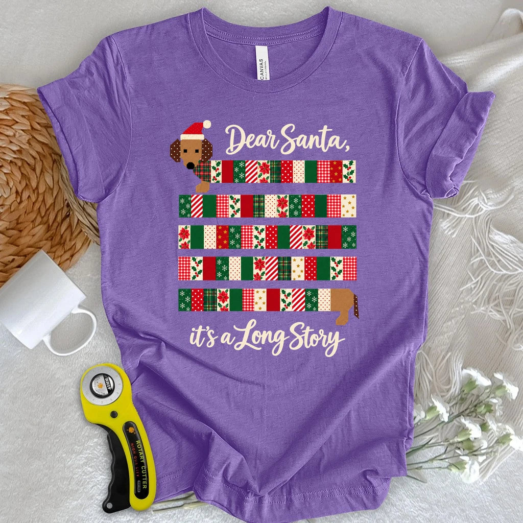 Dachshund Christmas Story T-shirt
