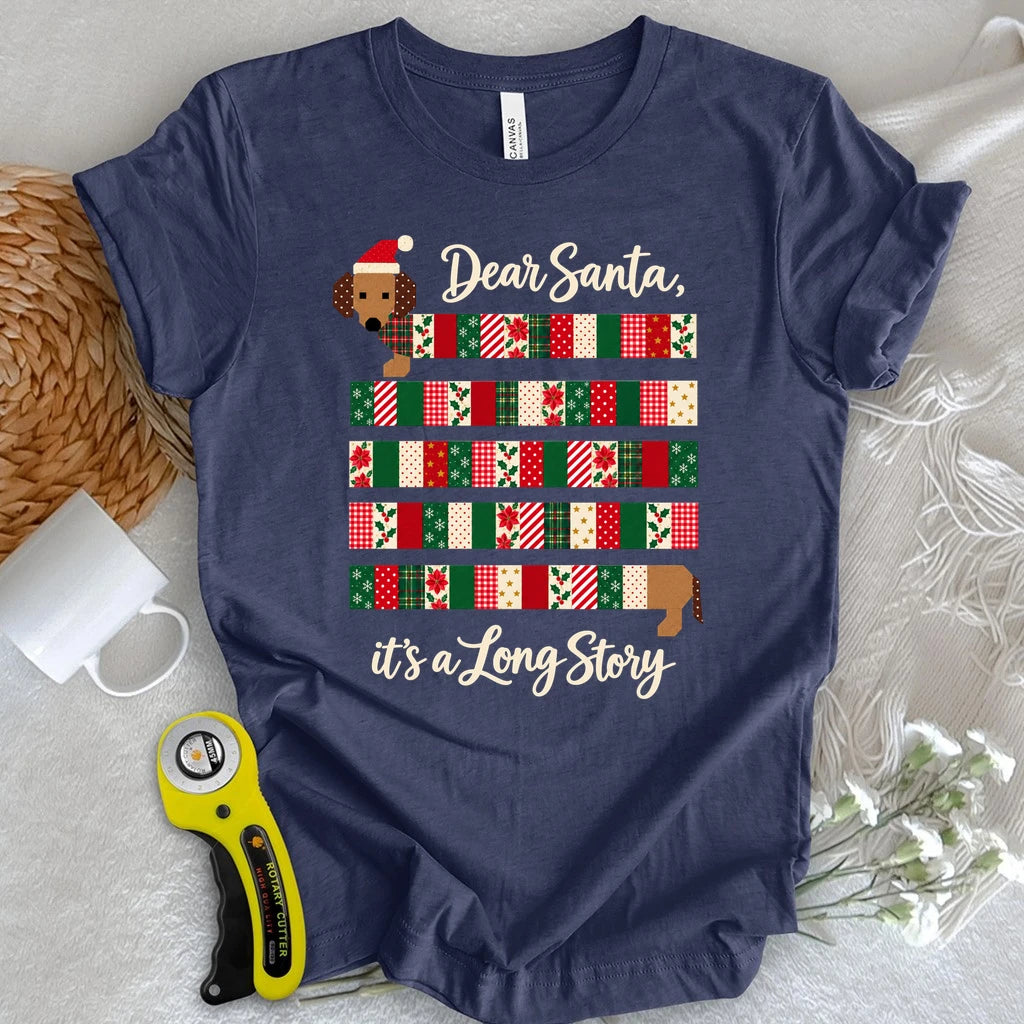 Dachshund Christmas Story T-shirt