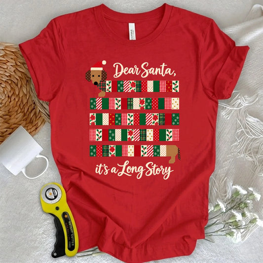 Dachshund Christmas Story T-shirt