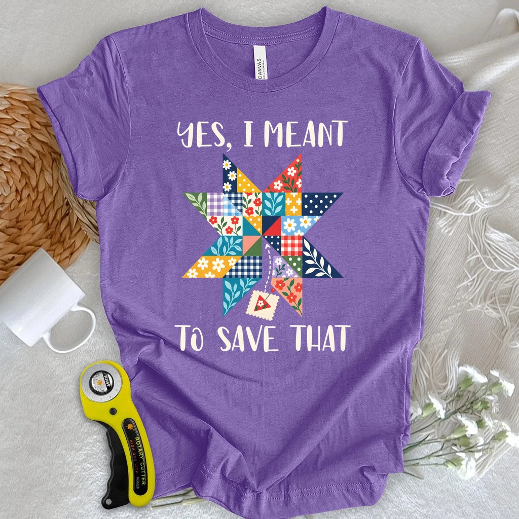 Save That Scrap T-shirt
