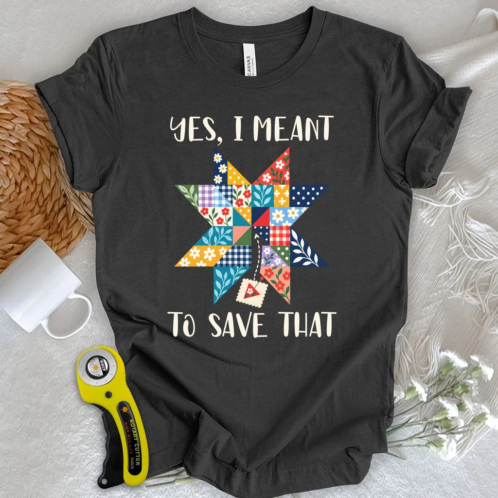 Save That Scrap T-shirt