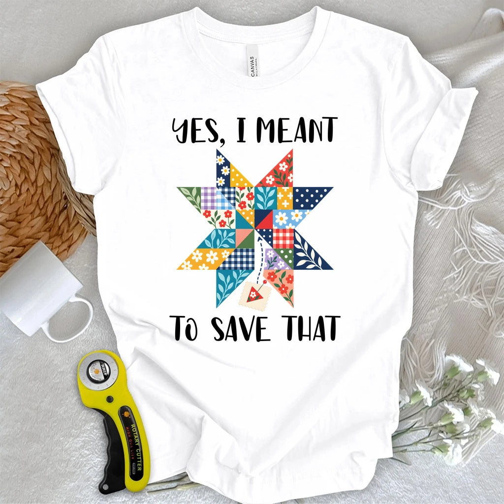 Save That Scrap T-shirt