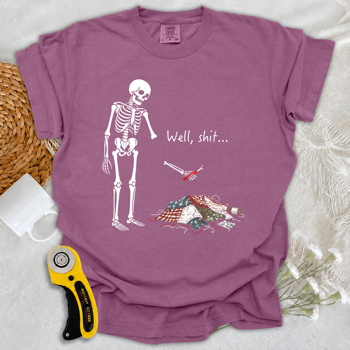Comfort Colors Well, Shit… Seam Ripper T-shirt