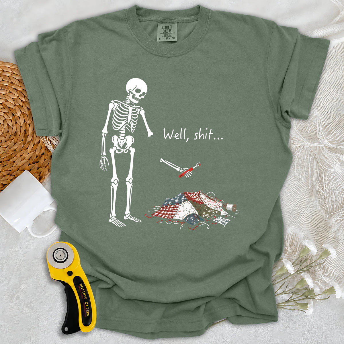 Comfort Colors Well, Shit… Seam Ripper T-shirt