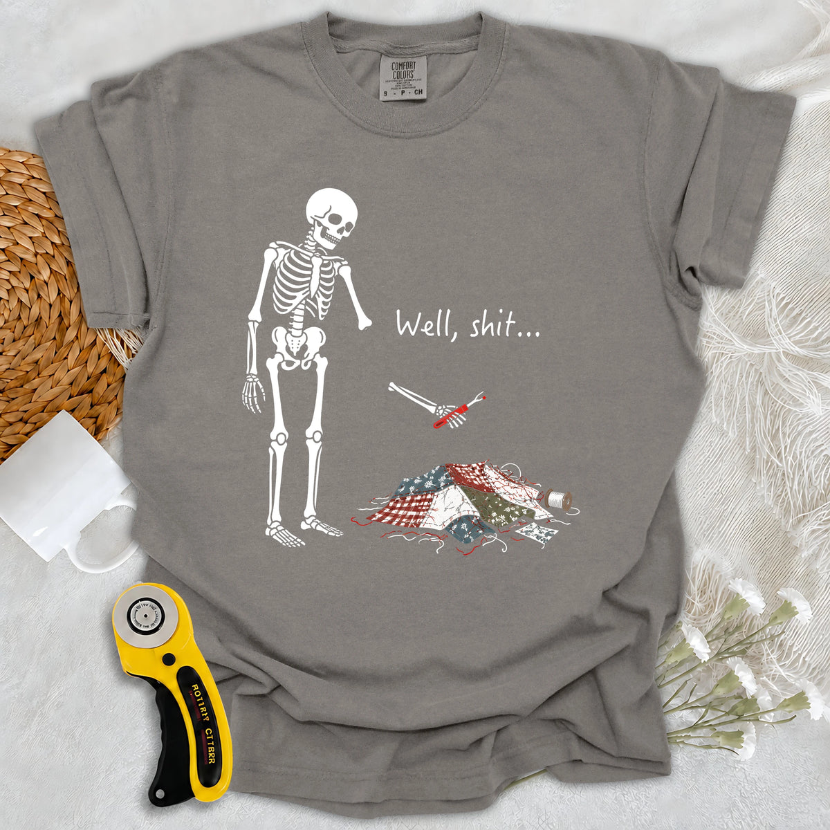 Comfort Colors Well, Shit… Seam Ripper T-shirt
