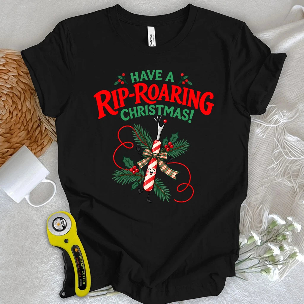 Rip-roaring Christmas T-shirt