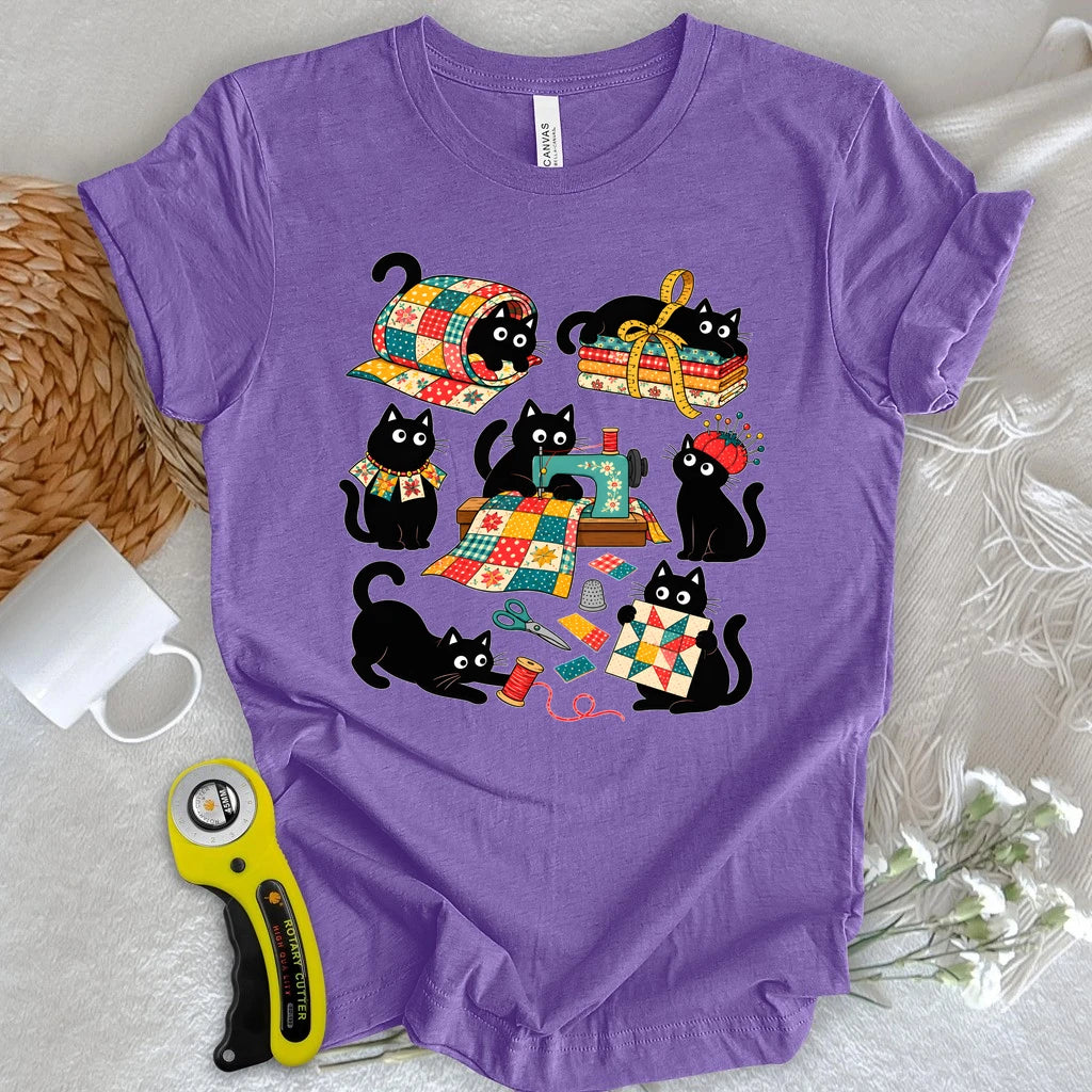 Quilting Cats T-shirt