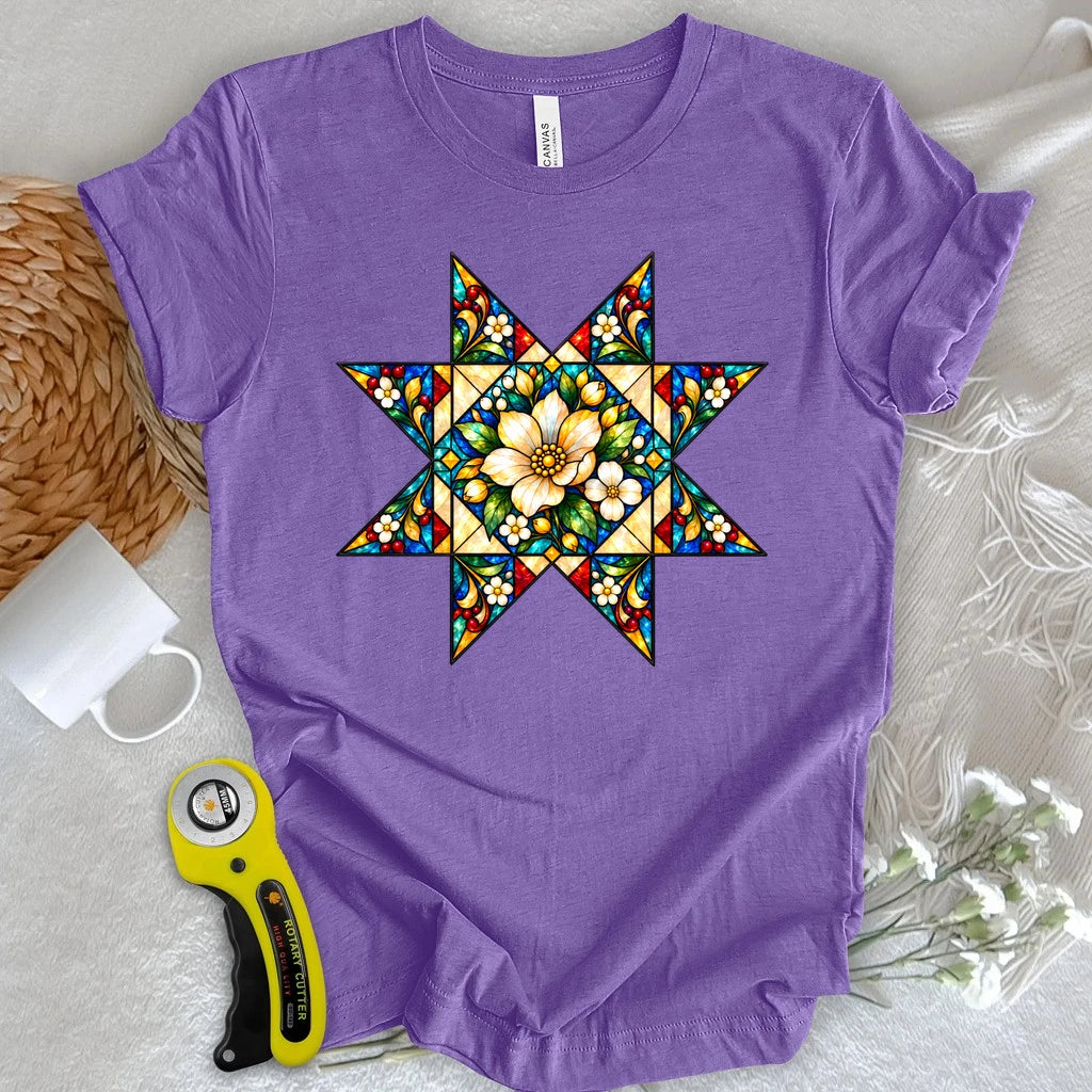 Stain Glass Star T-shirt