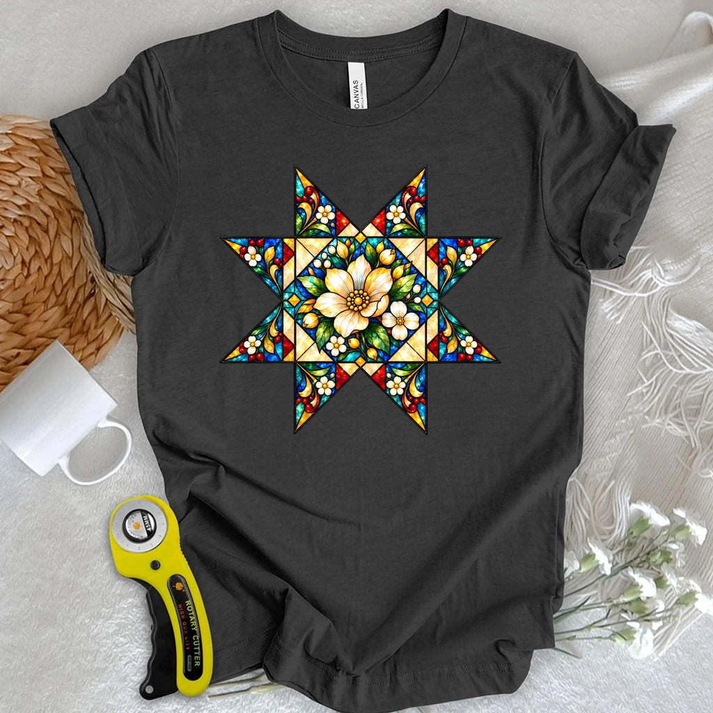 Stain Glass Star T-shirt