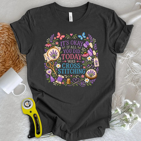 Cross Stitch Makes Life Better T-shirt