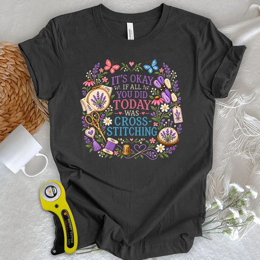 Cross Stitch Makes Life Better T-shirt