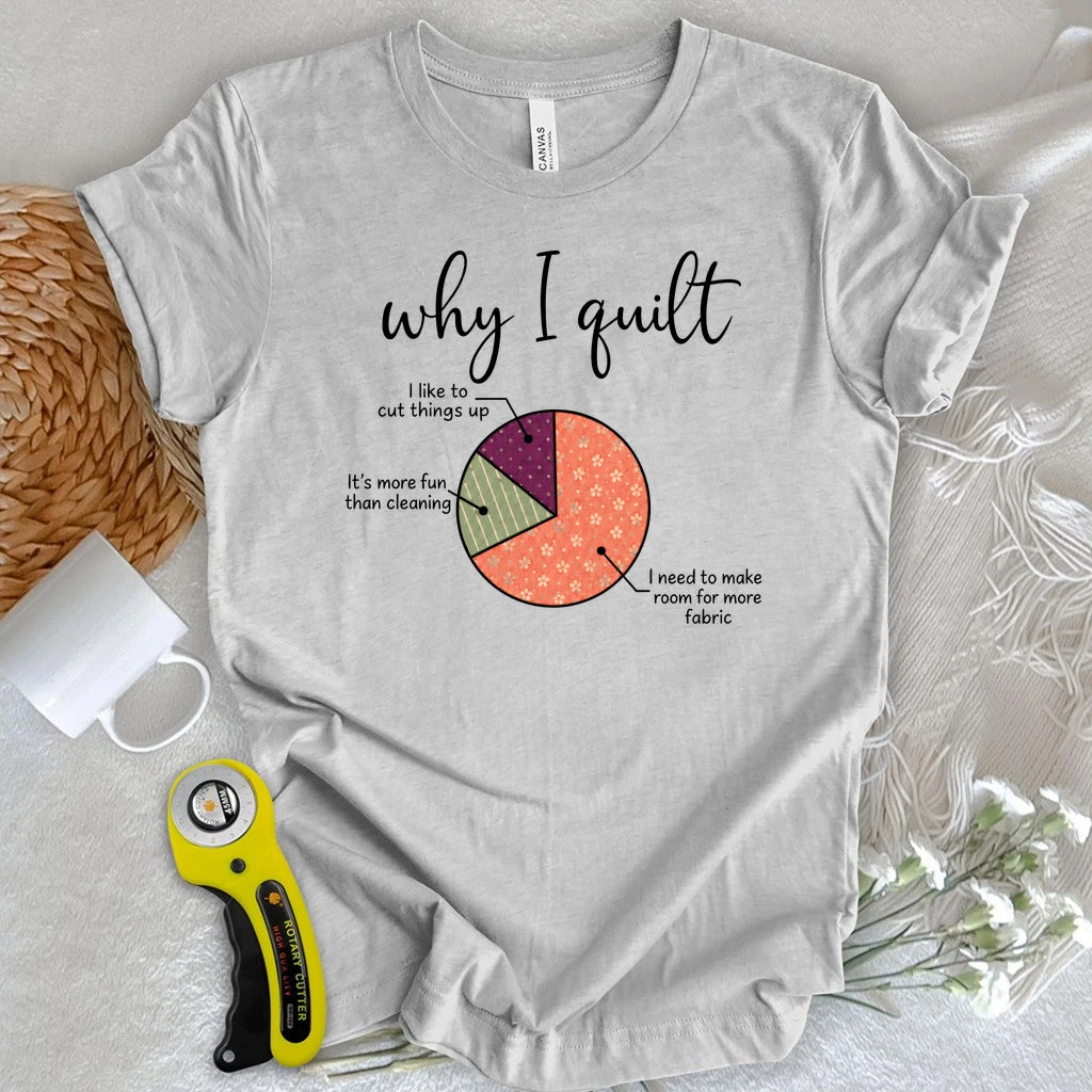 Why I Quilt T-shirt