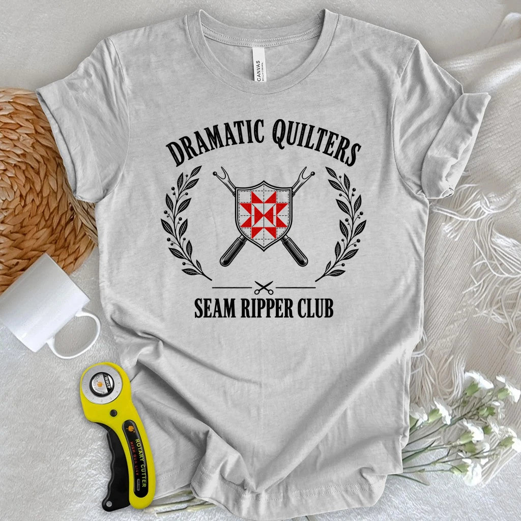 Dramatic Quilters Seam Ripper Club T-shirt