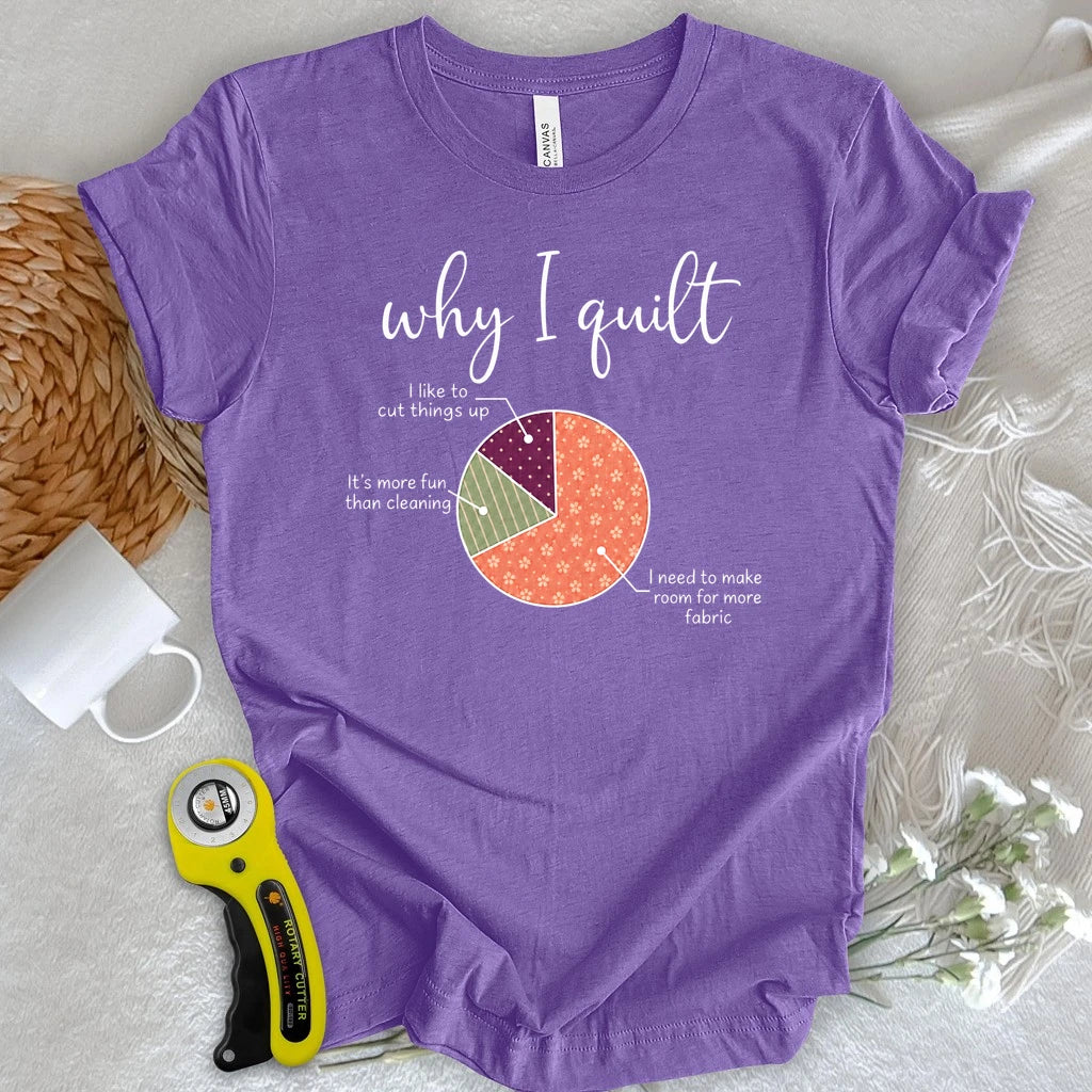 Why I Quilt T-shirt