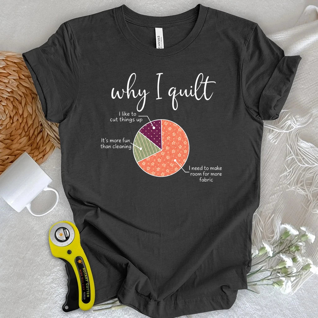 Why I Quilt T-shirt