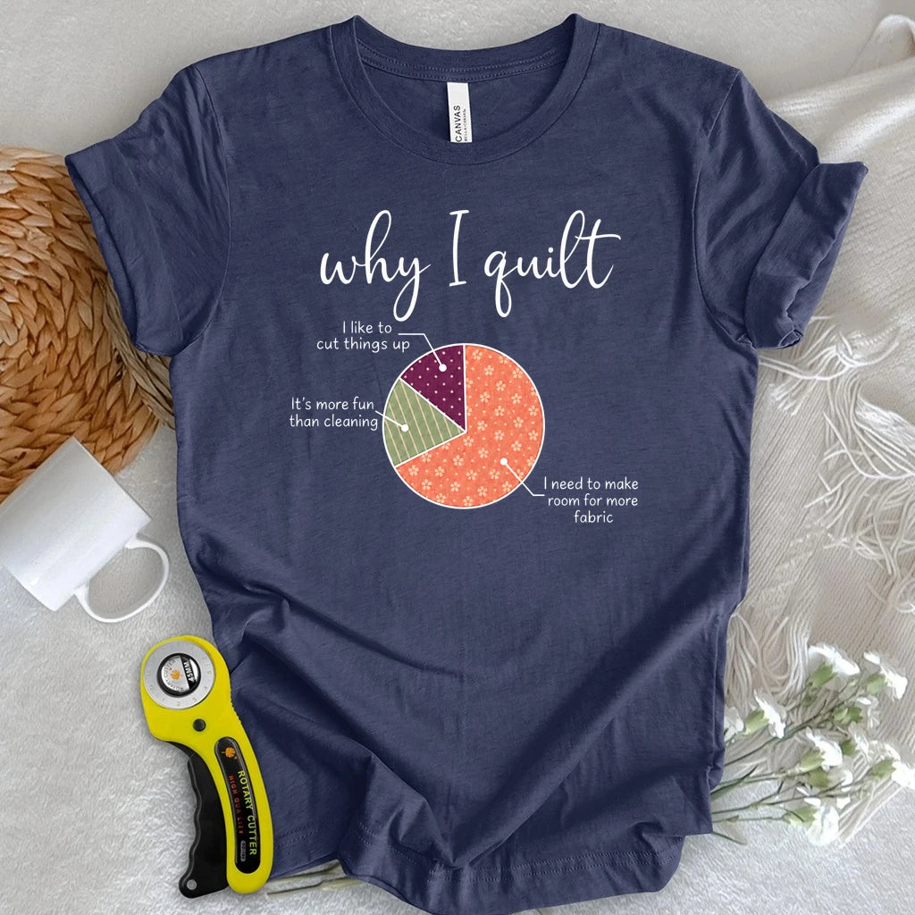 Why I Quilt T-shirt