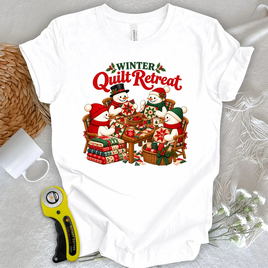Winter Quilt Retreat T-shirt