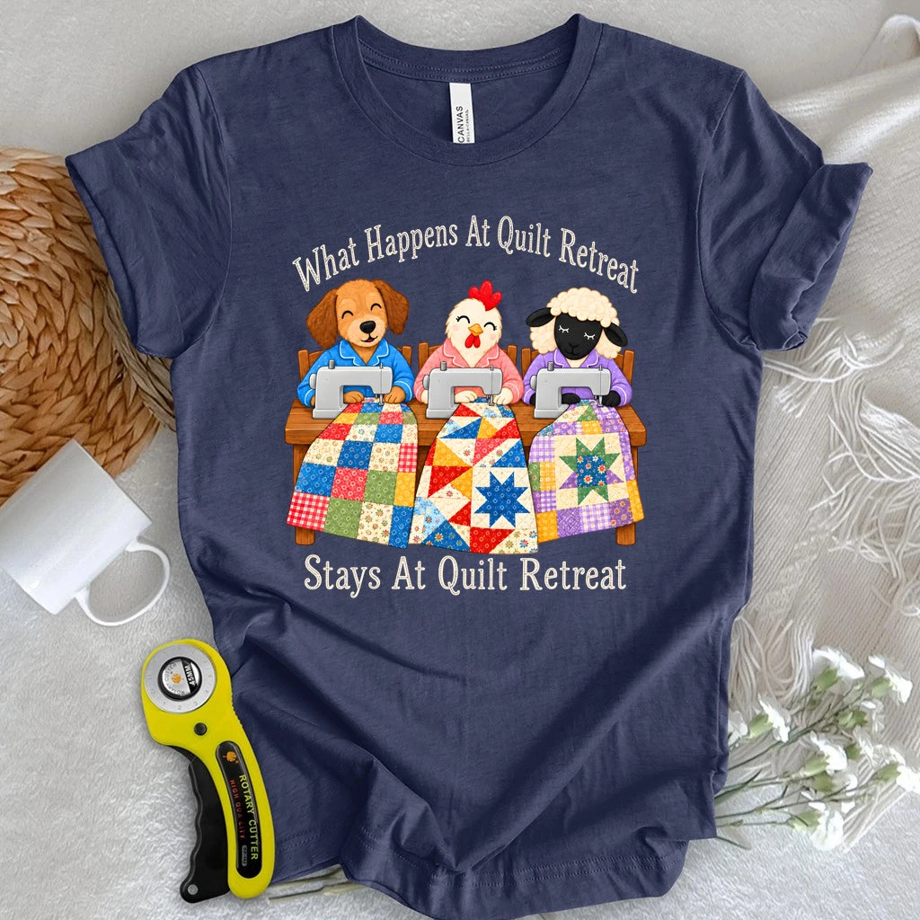 The Quilt Retreat Crew T-shirt