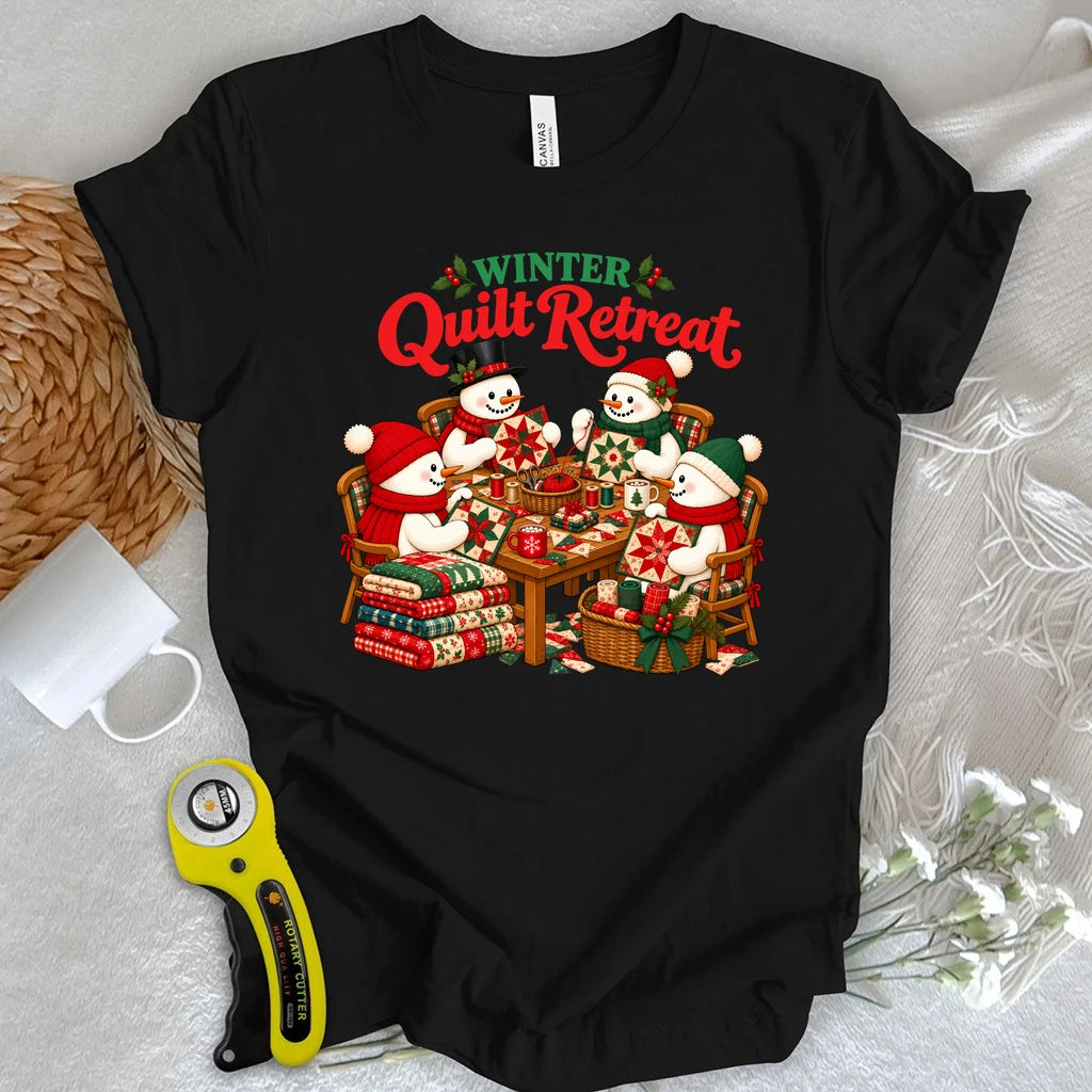 Winter Quilt Retreat T-shirt