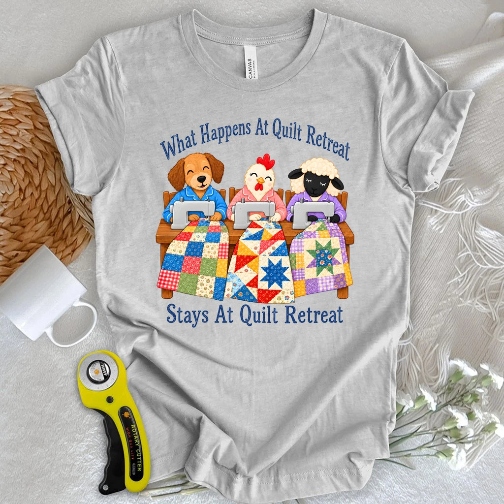 The Quilt Retreat Crew T-shirt