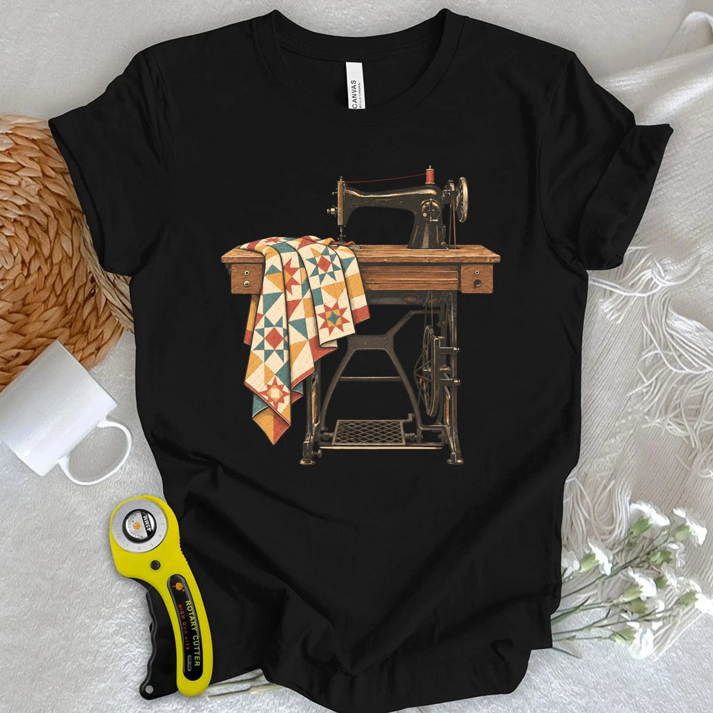 Vintage Treadle Sewing T-shirt