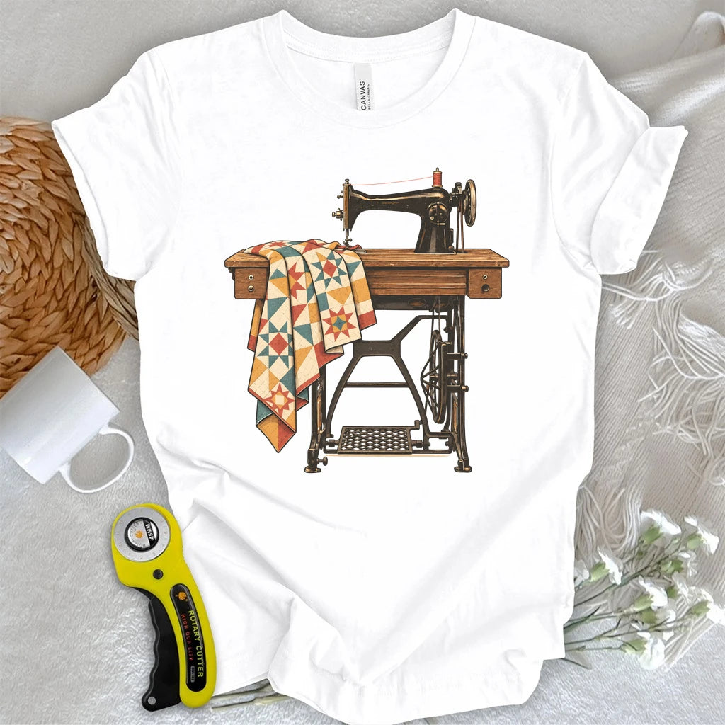 Vintage Treadle Sewing T-shirt