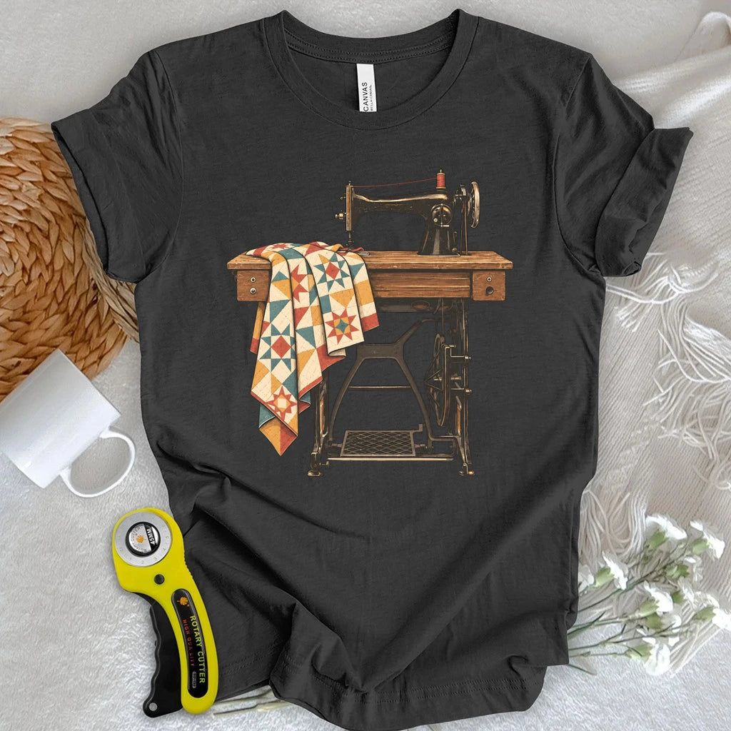Vintage Treadle Sewing T-shirt