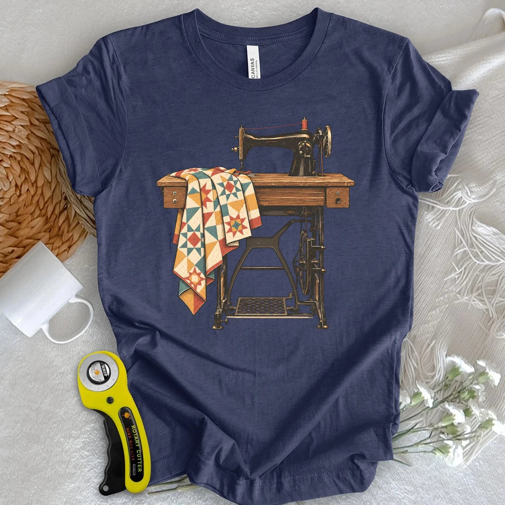 Vintage Treadle Sewing T-shirt