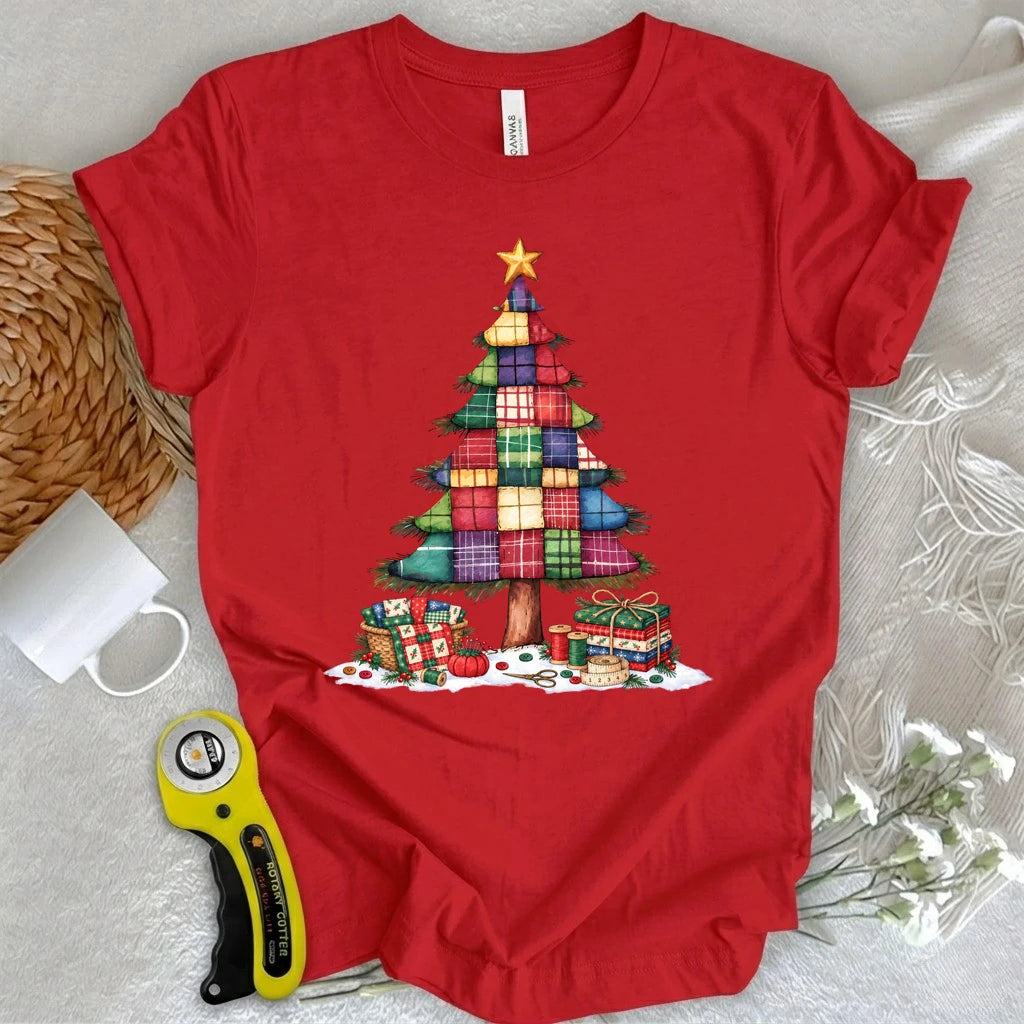 Quilter’s Christmas Tree T-shirt