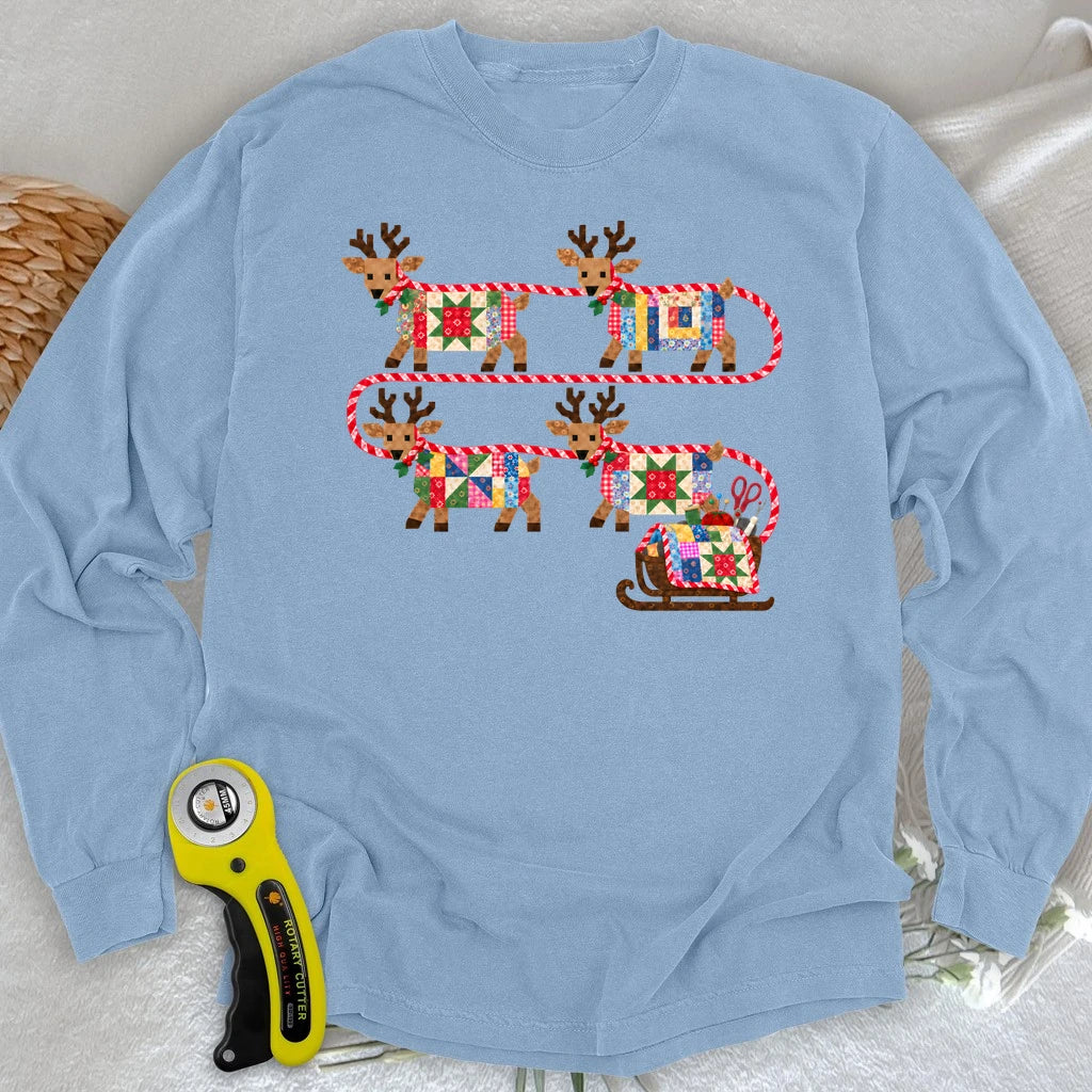 On Piecer! On Presser! Long Sleeve T-shirt