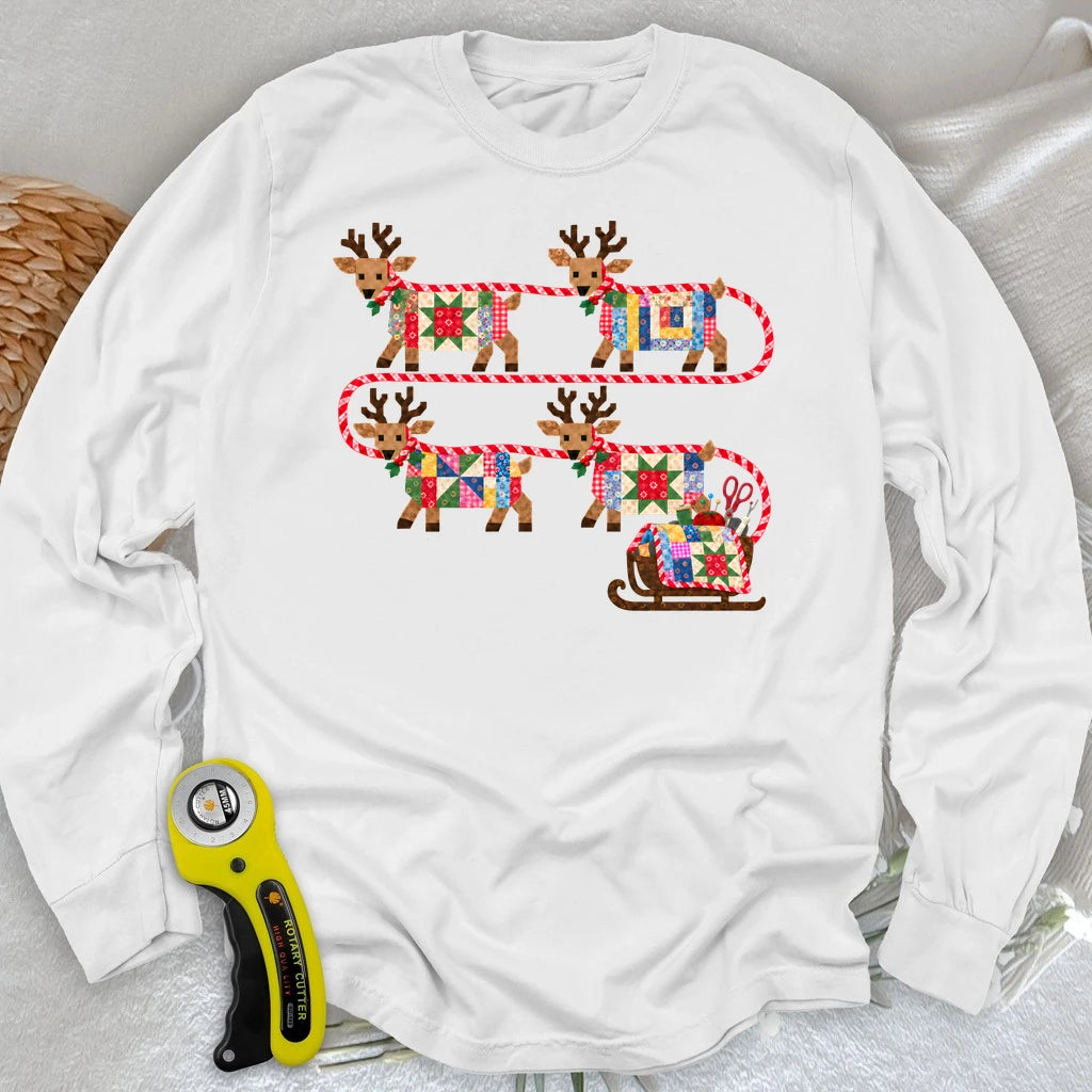 On Piecer! On Presser! Long Sleeve T-shirt