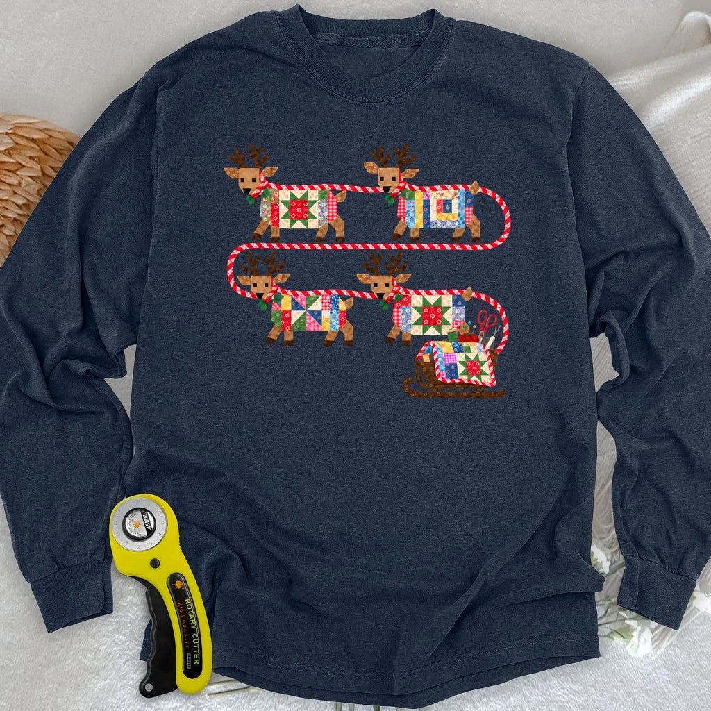 On Piecer! On Presser! Long Sleeve T-shirt